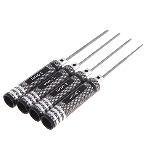 4pcs/set RC Helicopter Repair Tools Titanium Nitride Hex Driver hexagonal Wrench for RC Part 1.5mm/2mm/2.5mm/3.0mm
4pcs/set RC Helicopter Repair Tools Titanium Nitride Hex Driver hexagonal Wrench for RC Part 1.5mm/2mm/2.5mm/3.0mm