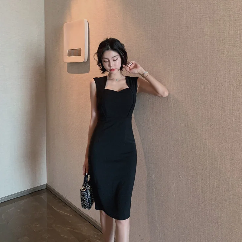 Party Sexy Bodycon Black White Vintage Pencil Dress Midi Bandage Office Women Dresses Vestidos Elegant Sleeveless Summer Dress
Party Sexy Bodycon Black White Vintage Pencil Dress Midi Bandage Office Women Dresses Vestidos Elegant Sleeveless Summer Dress