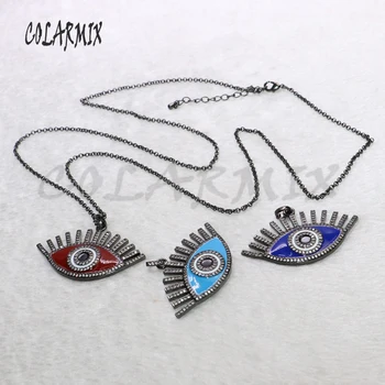 5 pieces Devil eye pendants necklace mix colors eye crystal pendants accessories for women jewelry pendants for lady 5532
5 pieces Devil eye pendants necklace mix colors eye crystal pendants accessories for women jewelry pendants for lady 5532