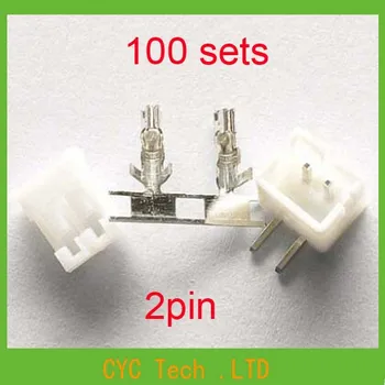 100 sets PH2.0 2P connector,2.0mm electrical connector kit(plug+curved needle+terminal)
100 sets PH2.0 2P connector,2.0mm electrical connector kit(plug+curved needle+terminal)