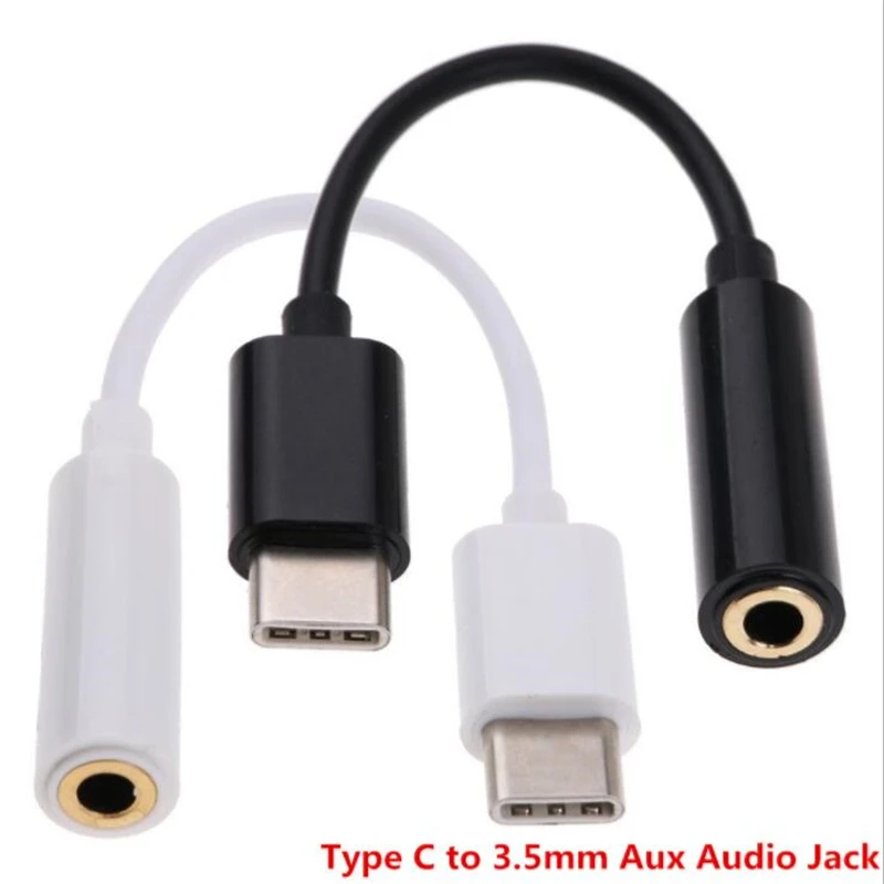 USB Type-C to 3.5mm Headphone Jack AUX Audio Cable Adapter for Samsung LG Nexus Oneplus Nokia Xiaomi Huawei Type C Smart Phones
USB Type-C to 3.5mm Headphone Jack AUX Audio Cable Adapter for Samsung LG Nexus Oneplus Nokia Xiaomi Huawei Type C Smart Phones