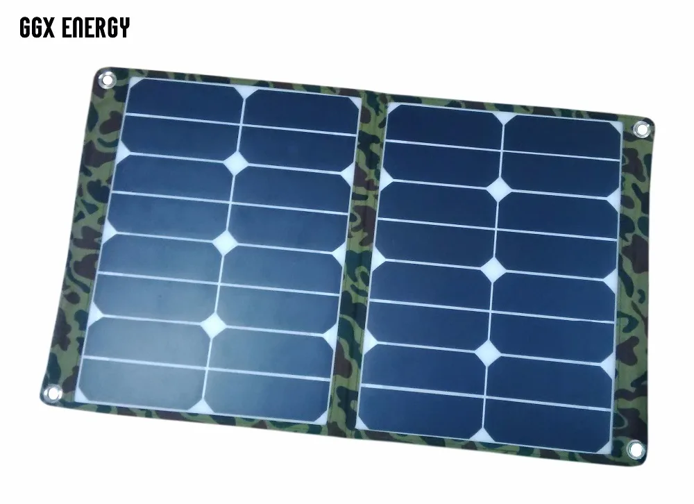 SUNPOWER 40 Вт гибкое складное зарядное устройство для солнечной панели + 10 А