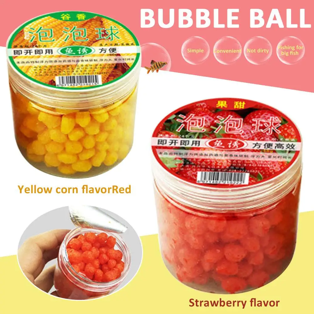 Bubble Ball Granule Fishing Bait Floating Fragrant Lure Accessory for Catching Carp Herring Bream Catfish
Bubble Ball Granule Fishing Bait Floating Fragrant Lure Accessory for Catching Carp Herring Bream Catfish