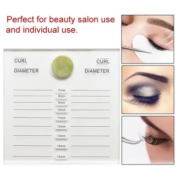 1PCS Double sided Eyelash Storage Acrylic Display Board Glue Pallet Holders Grafting False Eyelash Extensions Tool Makeup Disp
1PCS Double sided Eyelash Storage Acrylic Display Board Glue Pallet Holders Grafting False Eyelash Extensions Tool Makeup Disp