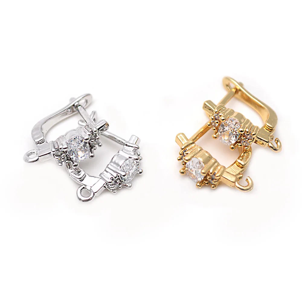 Nickle Free Color Remain Electroplating Big size CZ Earrings Hooks with a loop Jewelry Findings 30pc/lot
Nickle Free Color Remain Electroplating Big size CZ Earrings Hooks with a loop Jewelry Findings 30pc/lot