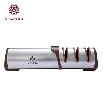 V-SAN Deluxe Kitchen Knife Sharpener TV1702 Professional Kitchen Knife Sharpener Diamond Knife Sharpening Machine TAIDEA
V-SAN Deluxe Kitchen Knife Sharpener TV1702 Professional Kitchen Knife Sharpener Diamond Knife Sharpening Machine TAIDEA