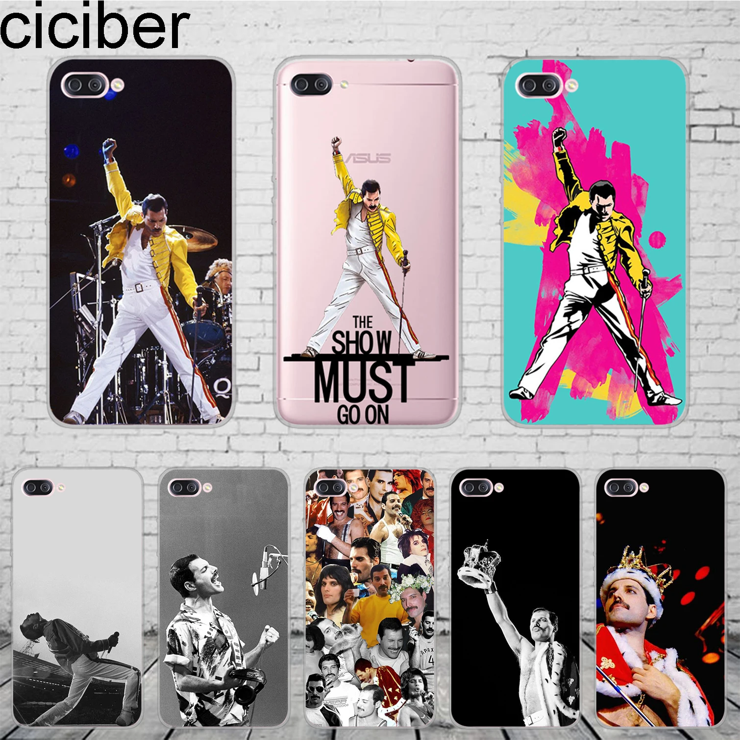 ciciber Freddie Mercury Cover For ASUS ZenFone 5 4 3 3S Max Pro Plus Laser Deluxe Selfie Z Q Lite Phone Case Soft TPU Coque Capa
ciciber Freddie Mercury Cover For ASUS ZenFone 5 4 3 3S Max Pro Plus Laser Deluxe Selfie Z Q Lite Phone Case Soft TPU Coque Capa