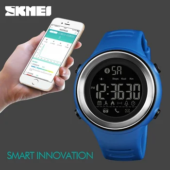 

Smart Watch Fitness Pedometer Running Calorie Message Call Remind Smartwatch Waterproof Digital Sport Watch Men Bluetooth SKMEI