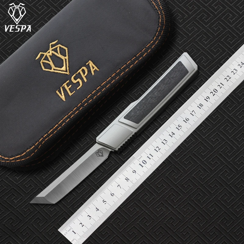 Фото Тактический нож VESPA Ripper лезвие: M390 (сатин) Ручка: 7075 алюминий + - купить