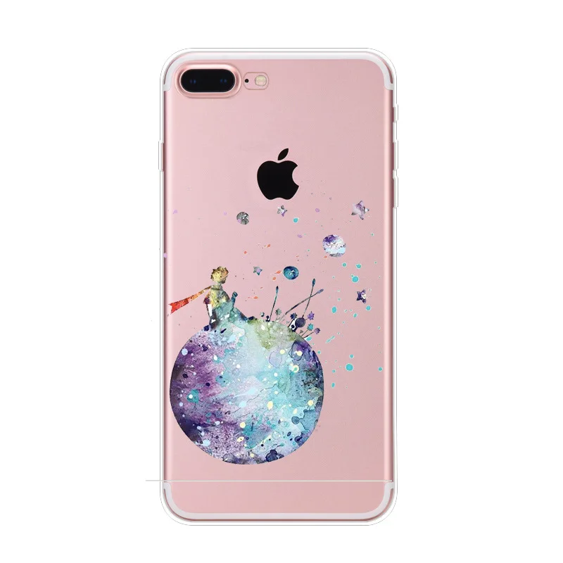 Little Prince Painted Phone Case for IPhone X 5 5s 6 6s 7 7 Plus 8 Plus Soft TPU Mobile Phone Case Soft Silicone Back Cover Capa
Little Prince Painted Phone Case for IPhone X 5 5s 6 6s 7 7 Plus 8 Plus Soft TPU Mobile Phone Case Soft Silicone Back Cover Capa