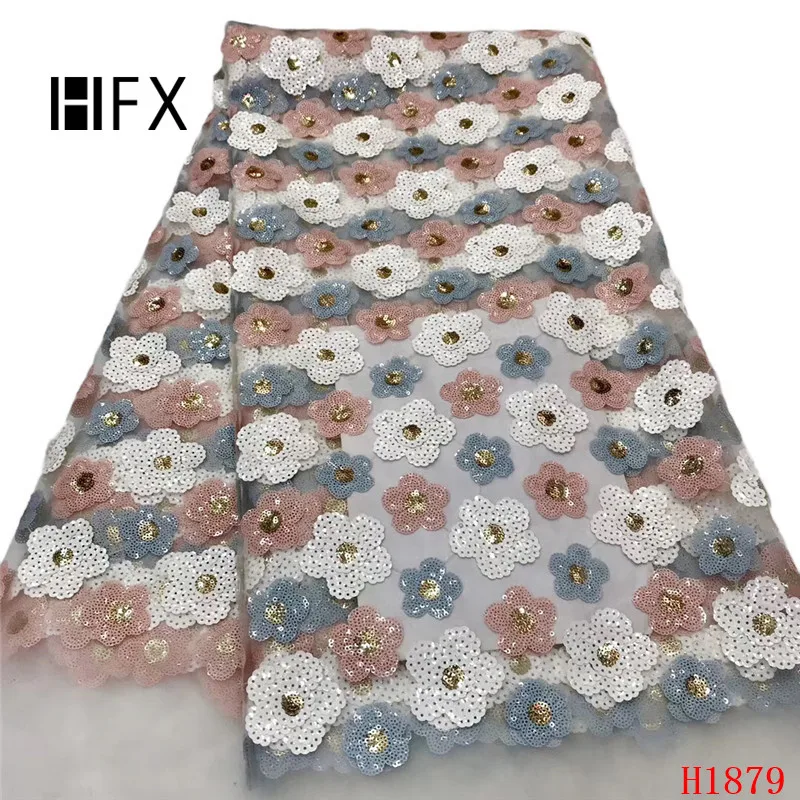 HFX african lace fabric with sequins lace fabric ,nigerian lace fabric 2019 high quality lace fabric free shipping 5yards F1879
HFX african lace fabric with sequins lace fabric ,nigerian lace fabric 2019 high quality lace fabric free shipping 5yards F1879