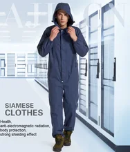 Ajiacn electromagnetic radiation shielding work clothes, men's one-piece clothing for machine room, microwave electromagnetic
Ajiacn electromagnetic radiation shielding work clothes, men's one-piece clothing for machine room, microwave electromagnetic
