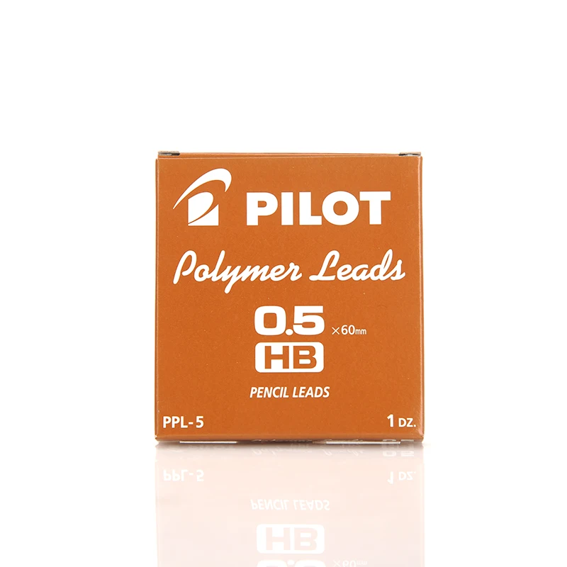 PILOT Polymer Lead 10 Tubes/lot Mechanical Pencil Refills 0.3 mm/0.5 mm/0.7 mm 60mm 2B/HB PPL-3/5/7
PILOT Polymer Lead 10 Tubes/lot Mechanical Pencil Refills 0.3 mm/0.5 mm/0.7 mm 60mm 2B/HB PPL-3/5/7