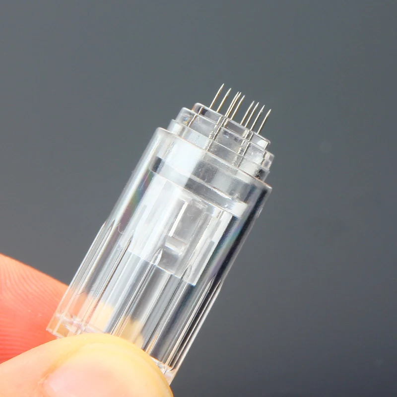 10PCS Electric Derma Pen Needles 9 pin MYM Cartridge For Auto Derma Pen Dr.Pen Needle screw Tip
10PCS Electric Derma Pen Needles 9 pin MYM Cartridge For Auto Derma Pen Dr.Pen Needle screw Tip