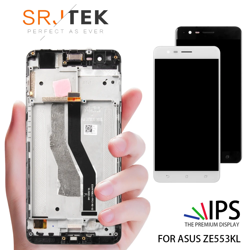 100% Tested Black 5.5 inch For Asus ZenFone 3 Zoom ZE553KL Z01HD Z01HDA LCD Display + Touch Screen Digitizer Assembly
100% Tested Black 5.5 inch For Asus ZenFone 3 Zoom ZE553KL Z01HD Z01HDA LCD Display + Touch Screen Digitizer Assembly