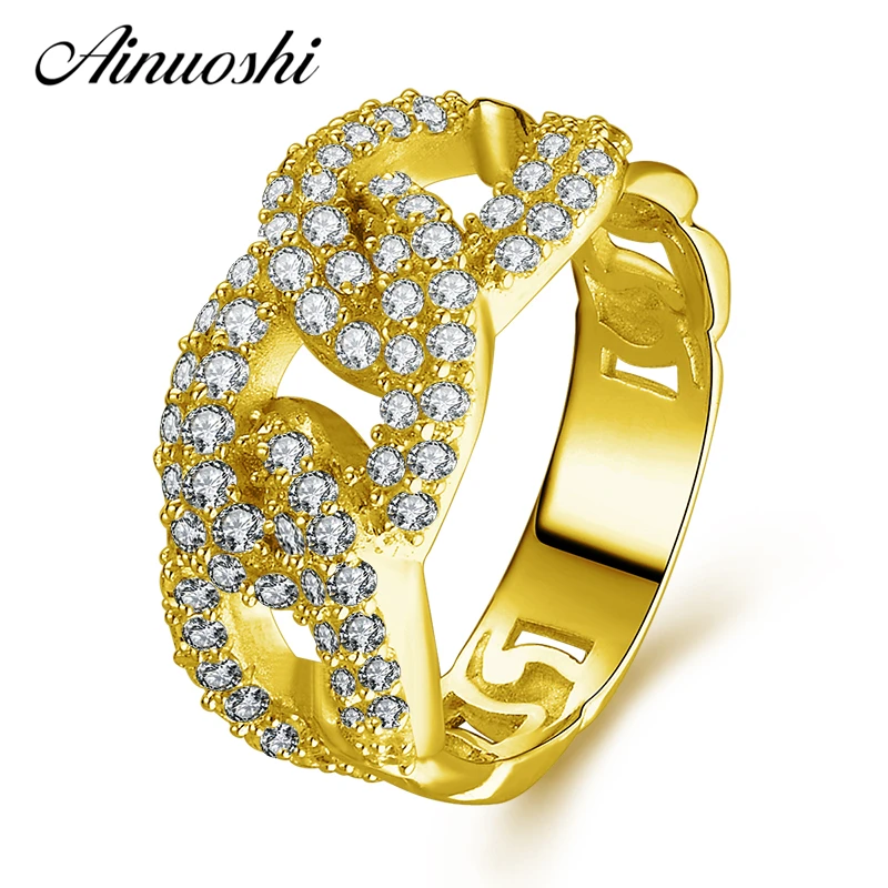 AINUOSHI 10K Solid Yellow Gold Women Rings Shinning Sona Simulated Diamond Ring Cross Design Female NSCD Fine Jewelry Customed
AINUOSHI 10K Solid Yellow Gold Women Rings Shinning Sona Simulated Diamond Ring Cross Design Female NSCD Fine Jewelry Customed