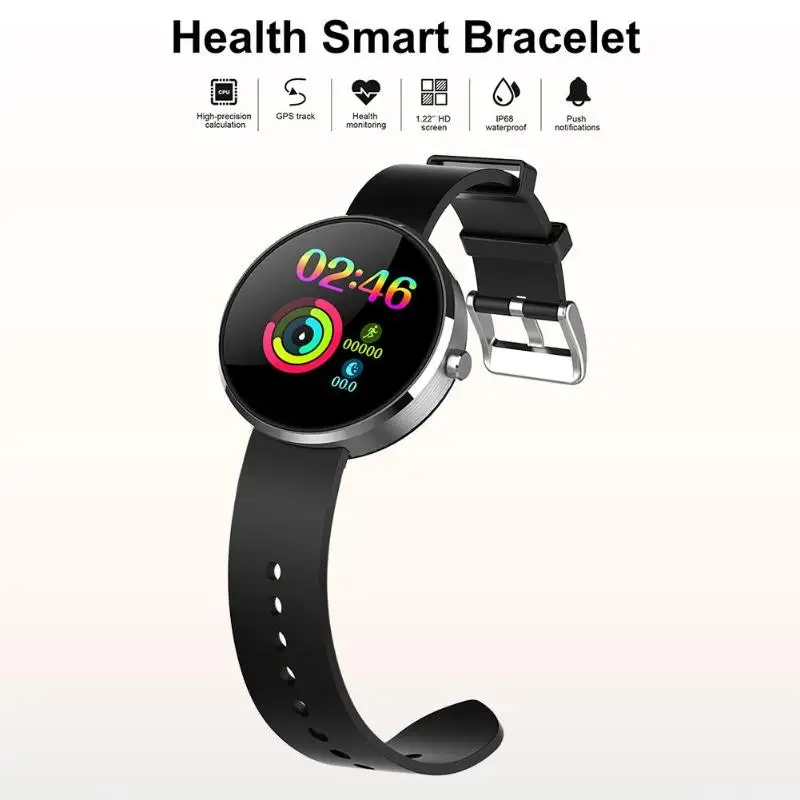 DM78 Plus IP67 Waterproof Activity Tracker Heart Rate Monitor Smart Watch Bluetooth 4.0 IPS 1.22 inch LCD color display
DM78 Plus IP67 Waterproof Activity Tracker Heart Rate Monitor Smart Watch Bluetooth 4.0 IPS 1.22 inch LCD color display