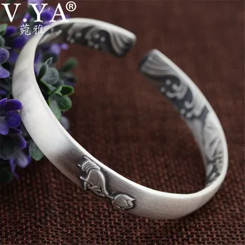 V.YA Buddhism Hands Lotus Flower Bracelet Solid 999 Sterling Silver Bracelets & Bangles for Women Female Jewelry High Quality
V.YA Buddhism Hands Lotus Flower Bracelet Solid 999 Sterling Silver Bracelets & Bangles for Women Female Jewelry High Quality