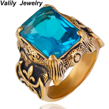 EdgLifU Men Ring Punk Gothic Dragon Claw Biker Stainless Steel Classic Cross Ring with Glass Fashion Men's ring jewelry
EdgLifU Men Ring Punk Gothic Dragon Claw Biker Stainless Steel Classic Cross Ring with Glass Fashion Men's ring jewelry