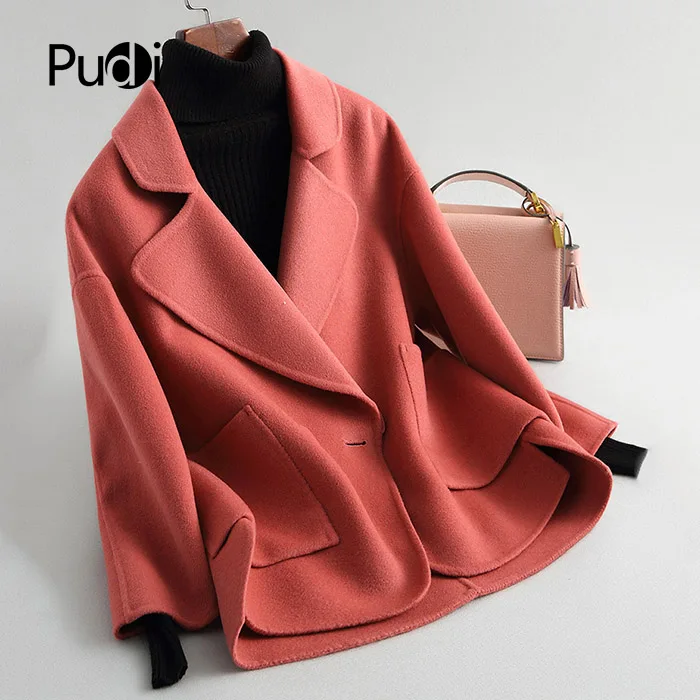 PUDI A38066 Real wool coat jacket overcoat women's winter warm coat 2018 fall winter coat
PUDI A38066 Real wool coat jacket overcoat women's winter warm coat 2018 fall winter coat
