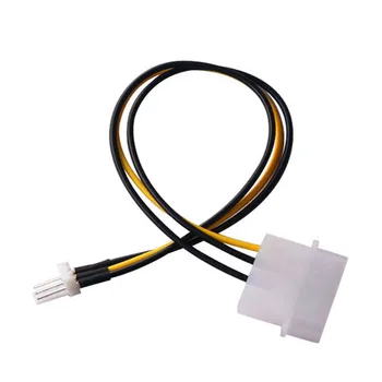 

200set/lot * 20CM Computer Fan IDE 4 Pin Molex Male To 3 Pin Male power Adapter Cable