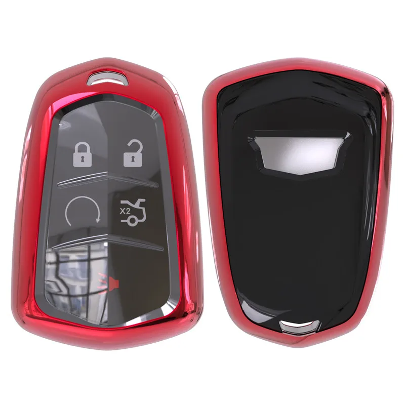 Soft TPU Car Key Cover For Cadillac CTS XTS ATS ATS-L XLS SRX Key Case Key Protective shell Car Key Bag Full cover 2018
Soft TPU Car Key Cover For Cadillac CTS XTS ATS ATS-L XLS SRX Key Case Key Protective shell Car Key Bag Full cover 2018