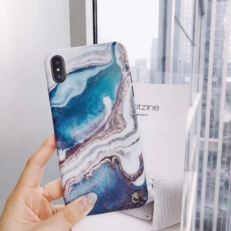 Fashion Artistic agate marble Phone Case For iphone XS XR XS Max 6 6S 7 8 Plus soft silicon case Back cover capa
Fashion Artistic agate marble Phone Case For iphone XS XR XS Max 6 6S 7 8 Plus soft silicon case Back cover capa
