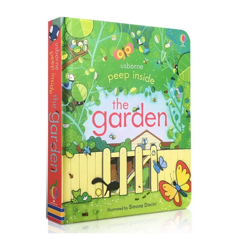 Peep Inside The Garden English Educational 3D Flap Picture Books Baby Children Reading Book
Peep Inside The Garden English Educational 3D Flap Picture Books Baby Children Reading Book