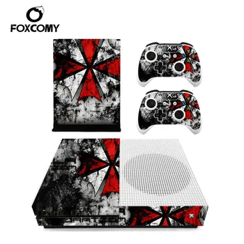 Red and White Umbrella Custom Vinyl Console Cover For Microsoft Xbox One SLIM Skin Stickers Controller Protective For XBOXONE S
Red and White Umbrella Custom Vinyl Console Cover For Microsoft Xbox One SLIM Skin Stickers Controller Protective For XBOXONE S