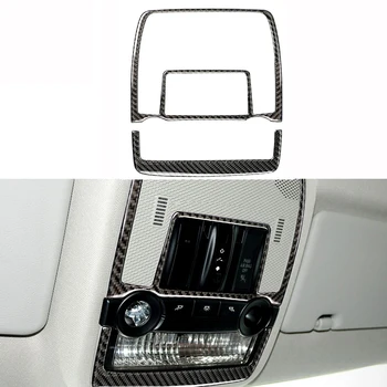Carbon Fiber Car Interior Front Reading Light Frame Panel Decorative Cover Stickers For BMW E70 E71 X5 X6 2008-2013 Accessories
Carbon Fiber Car Interior Front Reading Light Frame Panel Decorative Cover Stickers For BMW E70 E71 X5 X6 2008-2013 Accessories