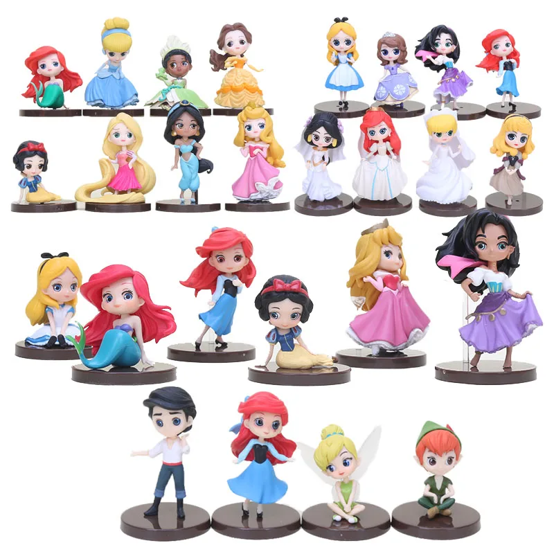 Cute Princess Toys Q Posket Princes Snow White Tiana Rapunzel Jasmine Ariel Cinderella Belle Mermaid PVC Figures toy doll
Cute Princess Toys Q Posket Princes Snow White Tiana Rapunzel Jasmine Ariel Cinderella Belle Mermaid PVC Figures toy doll