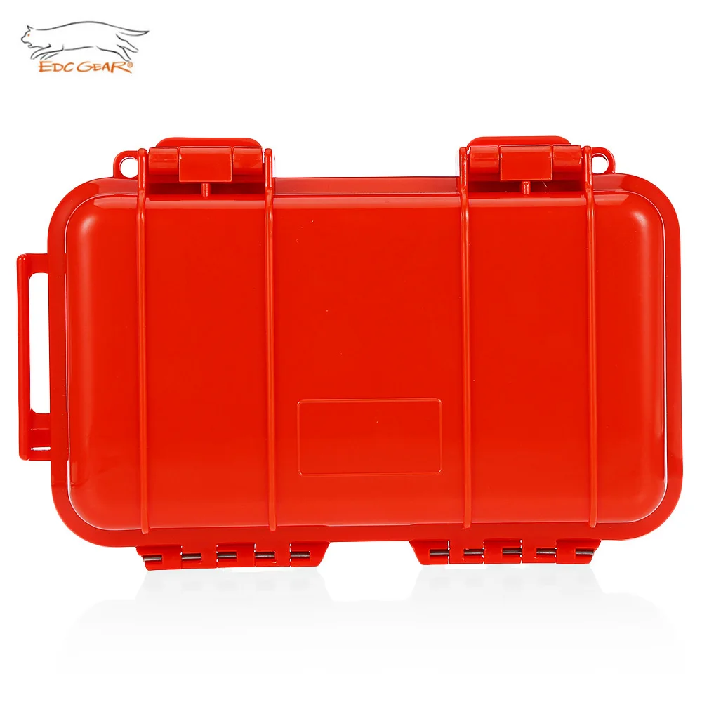 

EDCGEAR Shockproof Sealed Box Case Container Storage Carry Box Waterpoor Empty Box Camping Hiking Military Outdoor Survival Kit