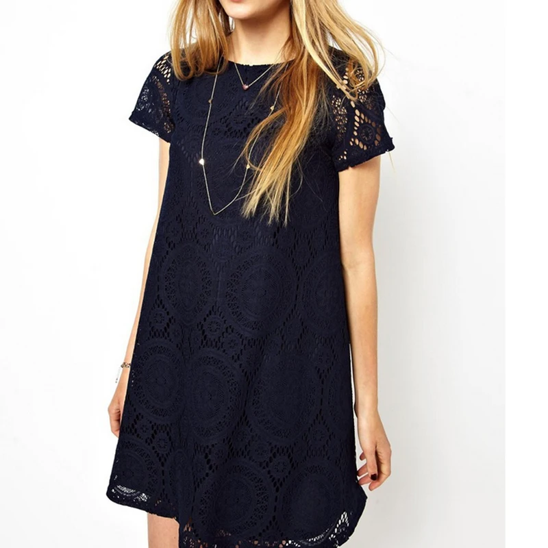 Summer embroidery female casual dress women style casual femininos 2018 clothing , de festa lace Crochet Loose dress
Summer embroidery female casual dress women style casual femininos 2018 clothing , de festa lace Crochet Loose dress