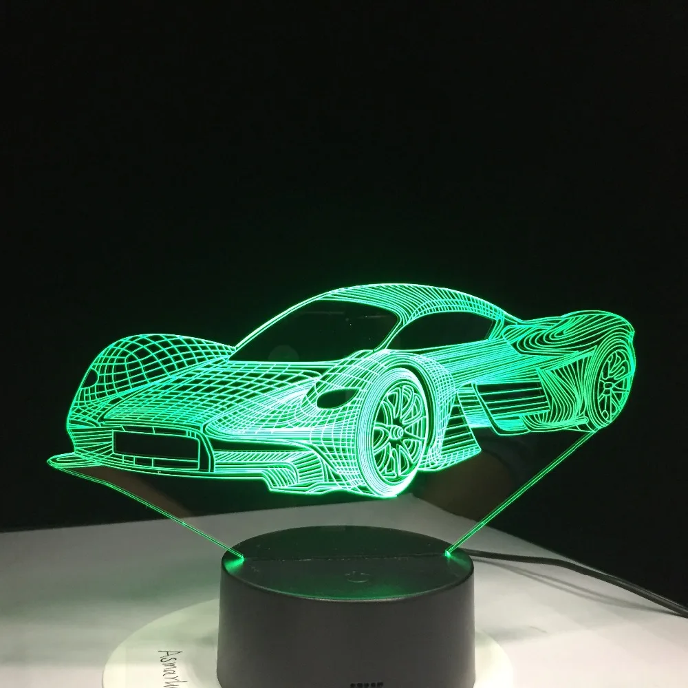 7 Colors Change Touch and Remote Control Racing Sport Car Illusion Acrylic Lamp Sleep Lamp Christmas Kid Gift Drop Ship
7 Colors Change Touch and Remote Control Racing Sport Car Illusion Acrylic Lamp Sleep Lamp Christmas Kid Gift Drop Ship