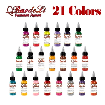 Professional Permanent makeup pigment color tattoo ink kit 21 colors micropigment makeup bloodline tattoo pigment set 30ML
Professional Permanent makeup pigment color tattoo ink kit 21 colors micropigment makeup bloodline tattoo pigment set 30ML