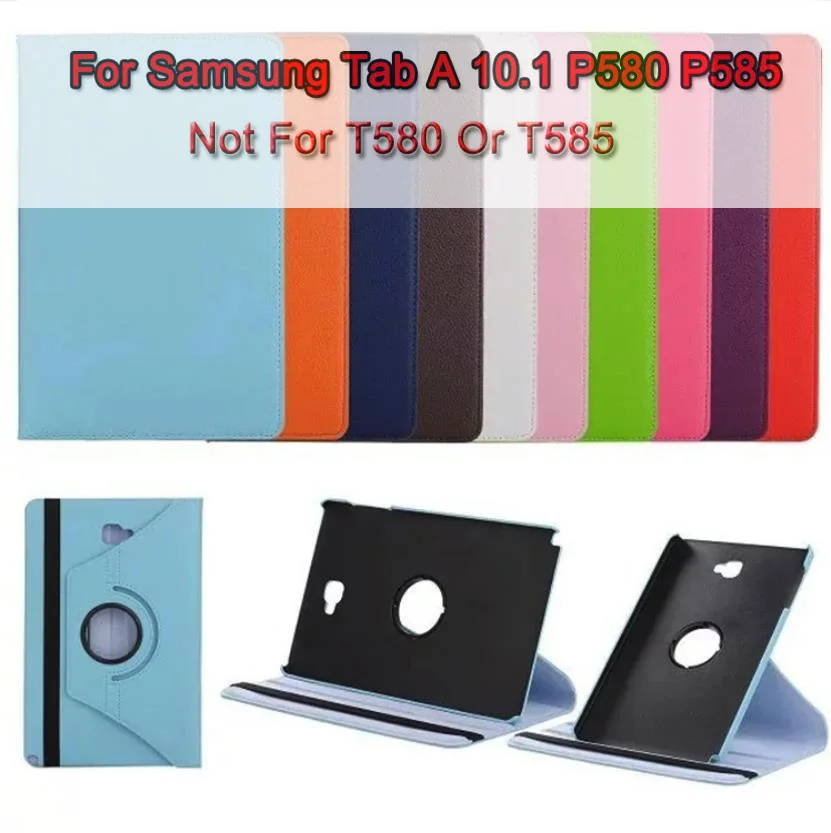Вращающийся на 360 градусов чехол для Samsung Galaxy Tab A6 10 1 P585 P580 S ручка (не T580 или T585)