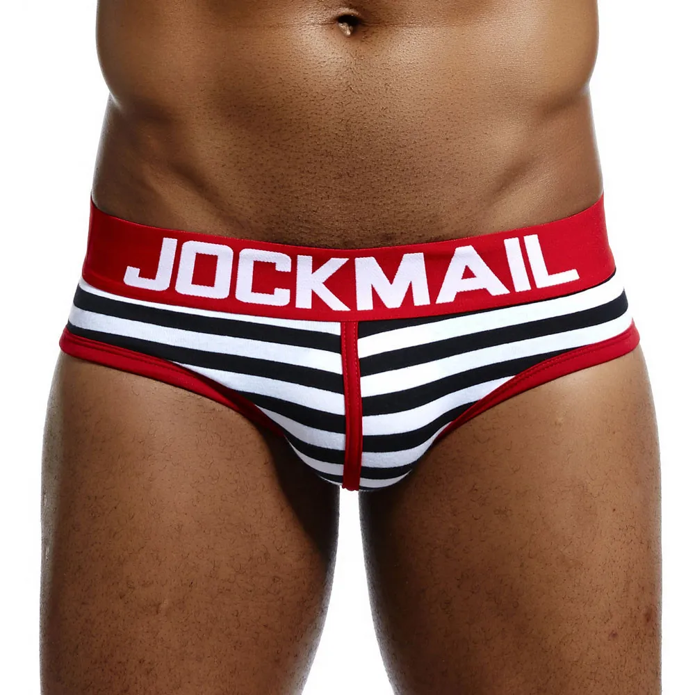Sexy Men underwear JOCKMAIL Brand Men brief soft comfortable Cotton Striped Mesh underpants Slip Homme Dentelle
Sexy Men underwear JOCKMAIL Brand Men brief soft comfortable Cotton Striped Mesh underpants Slip Homme Dentelle
