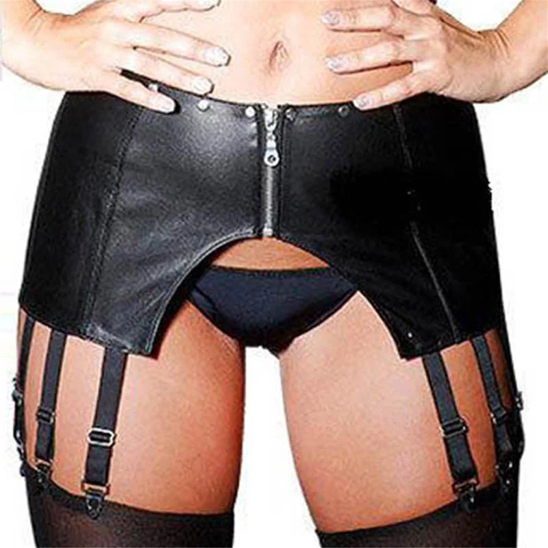 Vinyl Leather Fetish Hot Pants Women Sexy Front Zipper Open Crotch Leggings Erotic Club Wear Pole Dance Leather Underwear
Vinyl Leather Fetish Hot Pants Women Sexy Front Zipper Open Crotch Leggings Erotic Club Wear Pole Dance Leather Underwear