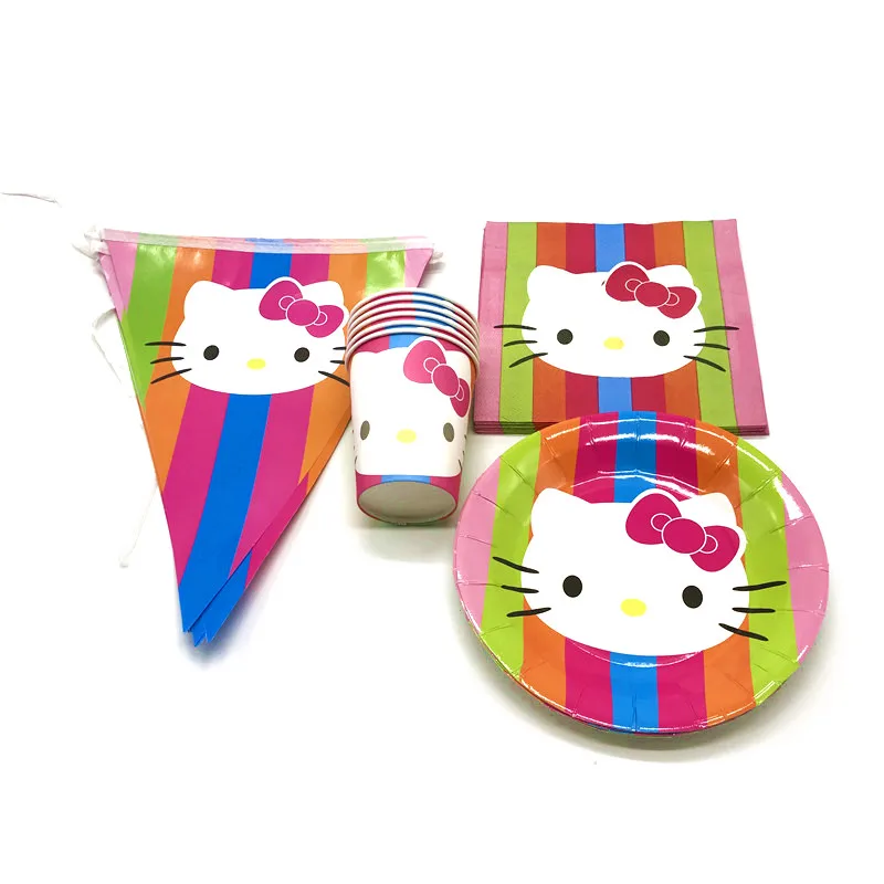 New Sale Hello Kitty Cartoon Paper Cup Plate Napkin Flag Girl Birthday Party Event Party Wedding Banner Decoration Supply 80Pcs
New Sale Hello Kitty Cartoon Paper Cup Plate Napkin Flag Girl Birthday Party Event Party Wedding Banner Decoration Supply 80Pcs