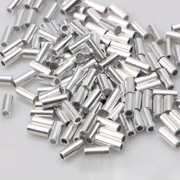 1000pcs/bag Fishing Line Aluminum Crimp Sleeve Copper Tube 1.0mm-1.8mm Fishing Accessories Line Tube Wire Pipe Connector #C0
1000pcs/bag Fishing Line Aluminum Crimp Sleeve Copper Tube 1.0mm-1.8mm Fishing Accessories Line Tube Wire Pipe Connector #C0