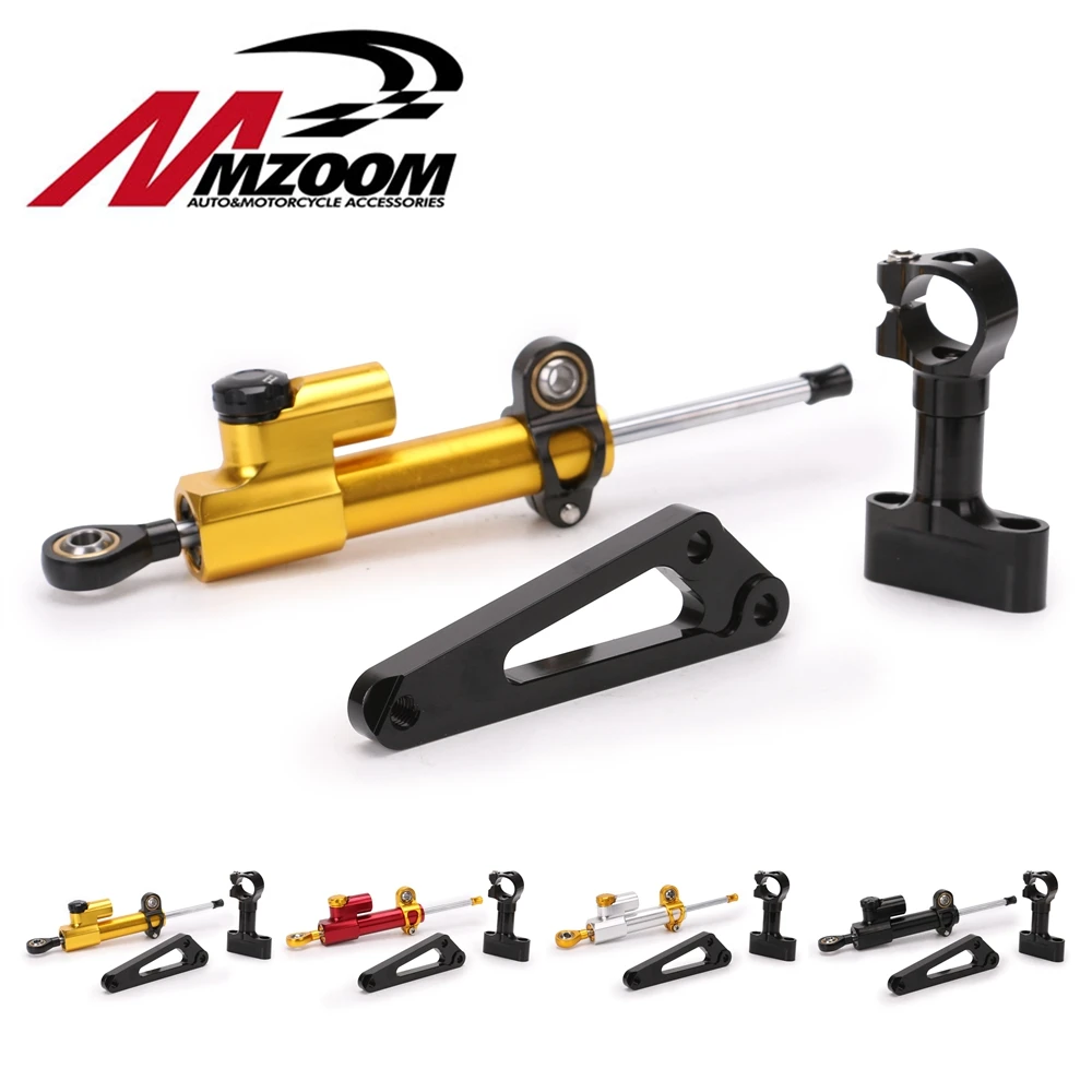 Aluminum Motorcycle Steering Stabilize Damper Bracket Mount Kit For HONDA CB600F CB 600F HORNET 2007-2016 08 09 Moto Accessories
Aluminum Motorcycle Steering Stabilize Damper Bracket Mount Kit For HONDA CB600F CB 600F HORNET 2007-2016 08 09 Moto Accessories