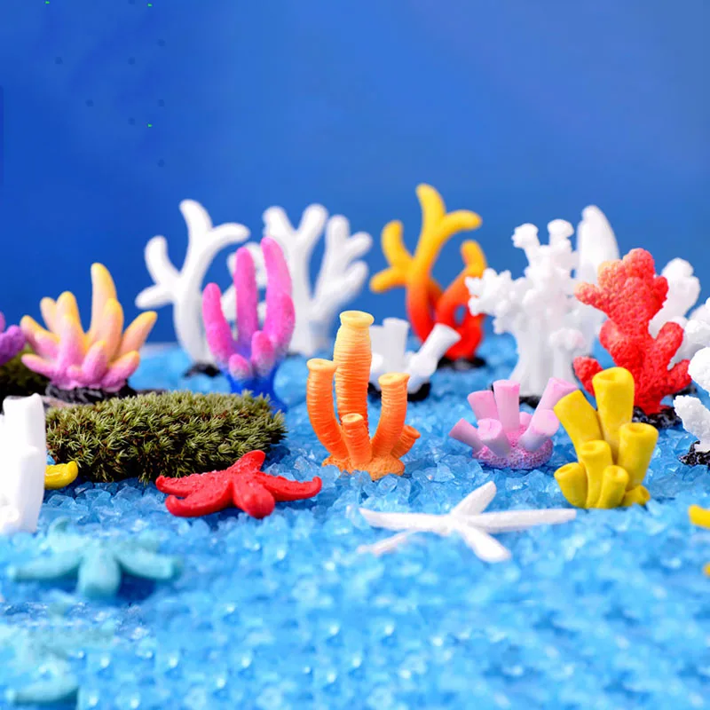Simulation Coral Starfish Aquarium Miniature Fairy Garden Micro Moss Landscape DIY Fish Culture Turtle Terrarium Accessories
Simulation Coral Starfish Aquarium Miniature Fairy Garden Micro Moss Landscape DIY Fish Culture Turtle Terrarium Accessories