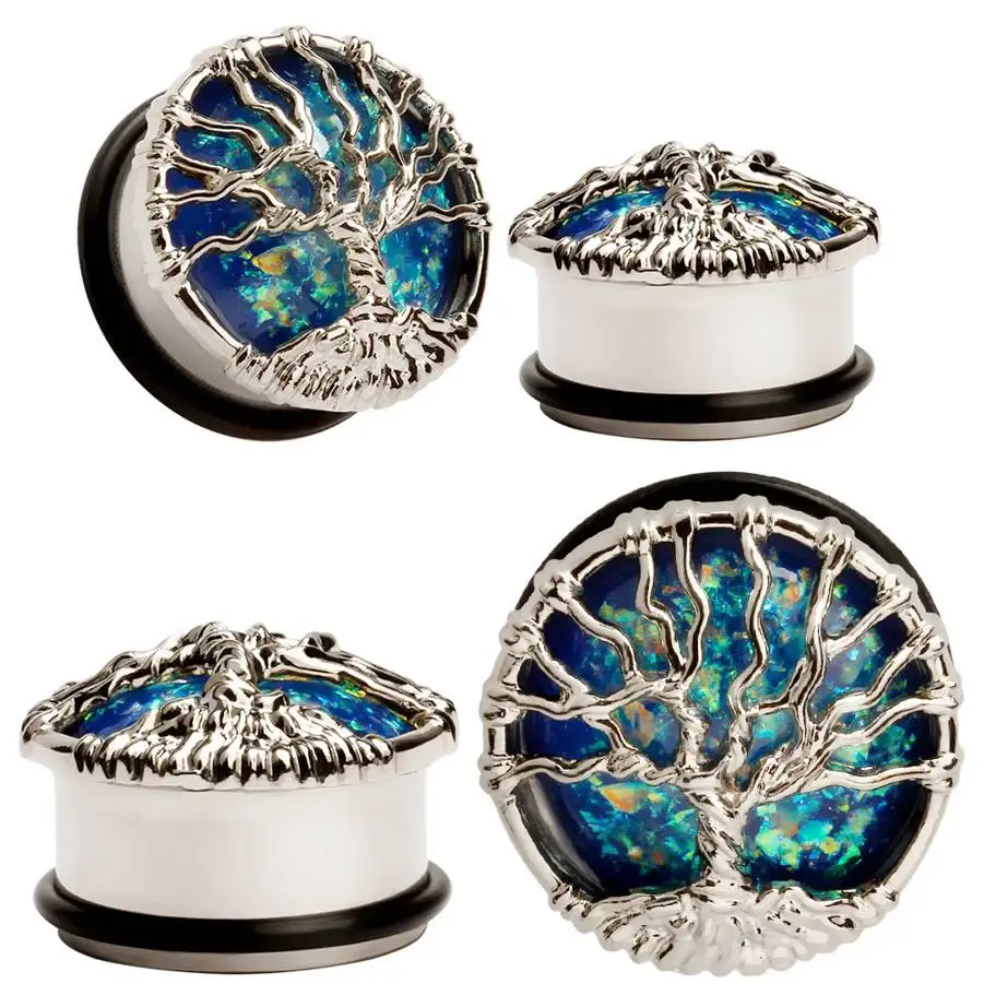 1PC Gauge Steel Ear Plug Flesh Tunnel Screw Fit Double Flare Stainless Life Tree Stretcher Plugs 10mm-25mm Body Jewelry
1PC Gauge Steel Ear Plug Flesh Tunnel Screw Fit Double Flare Stainless Life Tree Stretcher Plugs 10mm-25mm Body Jewelry