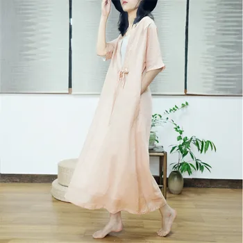 SCUWLINEN Vestidos 2020 NEW Women Summer Dress Deep V-neck Bow Half-sleeve Light Long Ramie Dresses Sweet Beach Dress S930
SCUWLINEN Vestidos 2020 NEW Women Summer Dress Deep V-neck Bow Half-sleeve Light Long Ramie Dresses Sweet Beach Dress S930