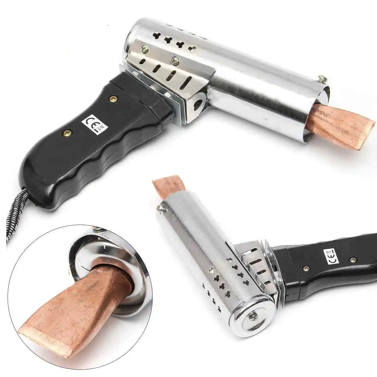 1 x Soldering Iron Heavy Duty Chisel Point Copper Tip Craft Manufacturing 220V 500W