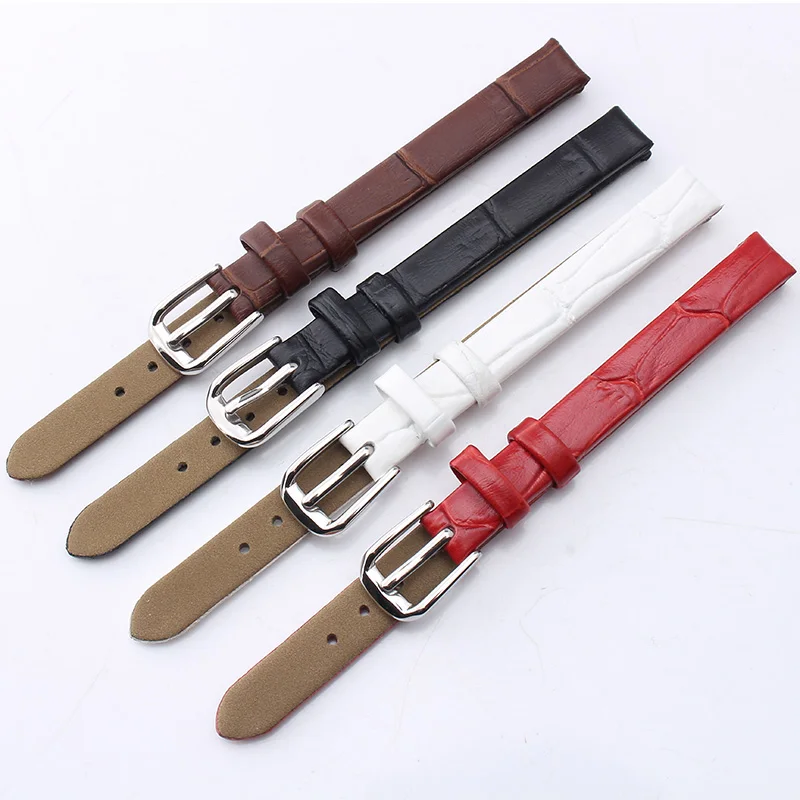 HUXIE 6mm 8mm 10mm 12mm 13mm Black brown Ladies Design Durable Genuine Leather Bracelet small watch Strap women Watch Band
HUXIE 6mm 8mm 10mm 12mm 13mm Black brown Ladies Design Durable Genuine Leather Bracelet small watch Strap women Watch Band