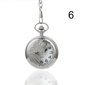 Men And Women Pocket Watch Alloy Hollow Eagle/Bat/Train/Pirate/Mask Quartz Clock Necklace Pendant Chain Birthday Gifts L
Men And Women Pocket Watch Alloy Hollow Eagle/Bat/Train/Pirate/Mask Quartz Clock Necklace Pendant Chain Birthday Gifts L