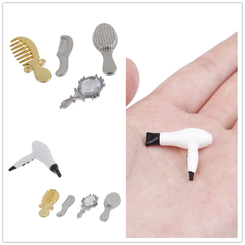 1/12 Dollhouse Miniature Practical Bathroom Accessory Comb Hair Dryer Mirror Model Building Kits Kids Toys
1/12 Dollhouse Miniature Practical Bathroom Accessory Comb Hair Dryer Mirror Model Building Kits Kids Toys