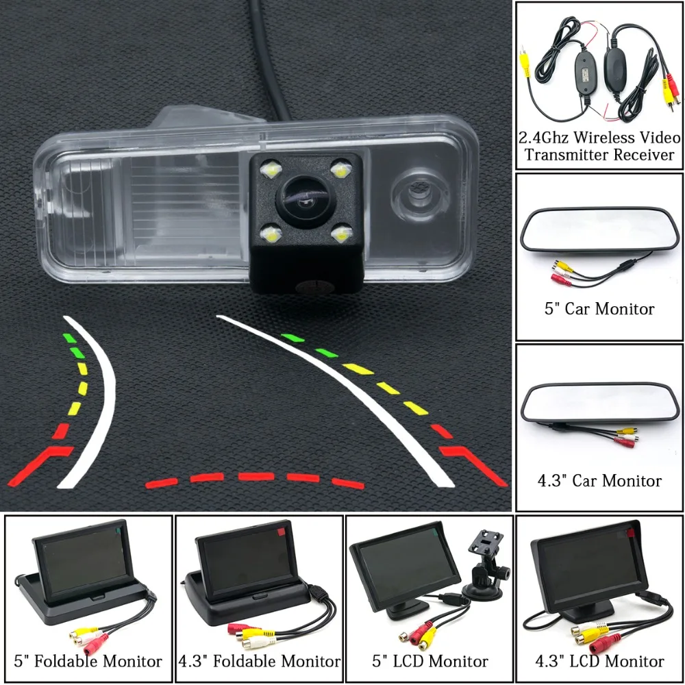 Dynamic Trajectory Car Rear View Camera For Hyundai Carens Santa Fe 2013 IX25 2014 2015 Creta Parking 4.3" 5 inch Backup Monitor
Dynamic Trajectory Car Rear View Camera For Hyundai Carens Santa Fe 2013 IX25 2014 2015 Creta Parking 4.3" 5 inch Backup Monitor