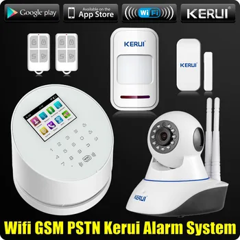 KERUI W2 WiFi GSM PSTN Home Security Alarm System Android IOS APP Remote Control with Dual Antenna Wifi CCTV Camera
KERUI W2 WiFi GSM PSTN Home Security Alarm System Android IOS APP Remote Control with Dual Antenna Wifi CCTV Camera